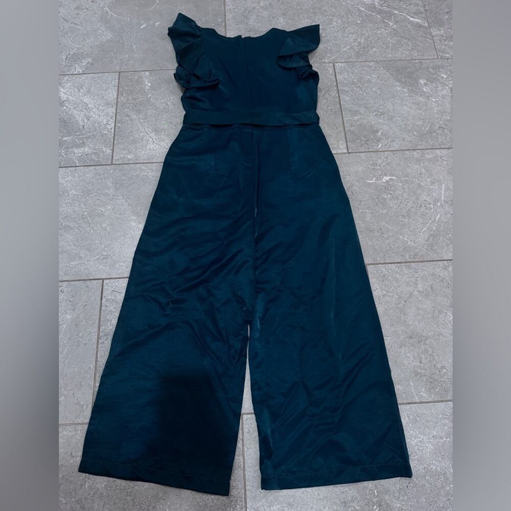GB Girls Dark Teal Jumpsuit, size 14 - Picture 6 of 8
